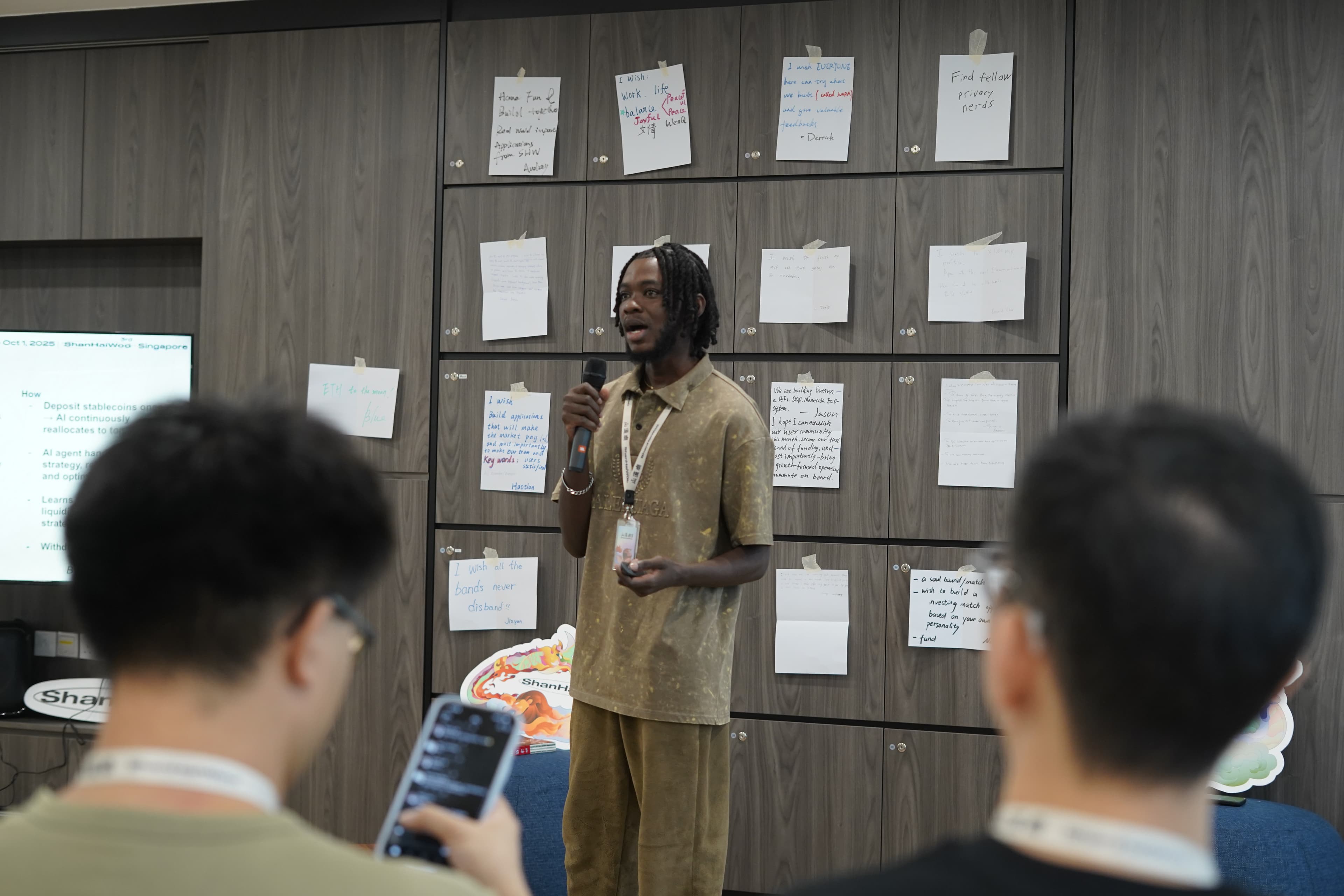 Pitching at ShanHaiWoo Singapore